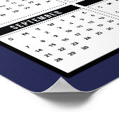 神と共に、すべてのことが可能2025年カレンダー ポスター (角)