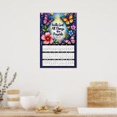 神と共に、すべてのことが可能2025年カレンダー ポスター (キッチン)