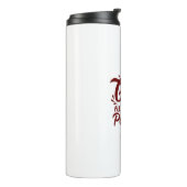 神と共に、すべてのことが可能Mathew 19:26 タンブラー (回転左)