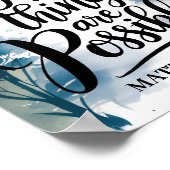 神と共に、すべてのものはキリスト教芸術の可能性がある ポスター (角)