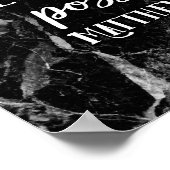 神と共に、すべてのものは可能なキリスト教聖書である ポスター (角)