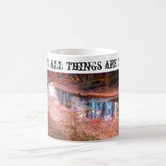 神と共に、すべてのものは可能なコーヒーマグである コーヒーマグカップ (中央)