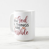 神と共に コーヒーマグカップ (正面左)