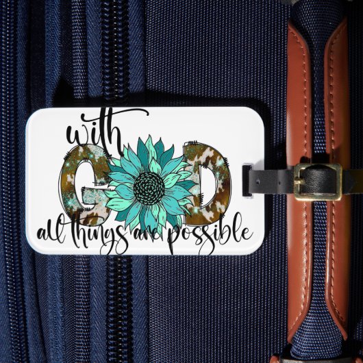 神と共に、万物は可能である ラゲッジタグ (正面インサイチュ4)