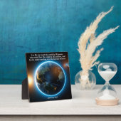 神と創造の聖句 フォトプラーク (インサイチュ)