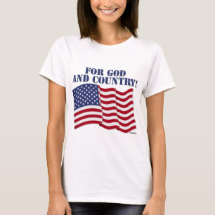 神と国のために! Tシャツ