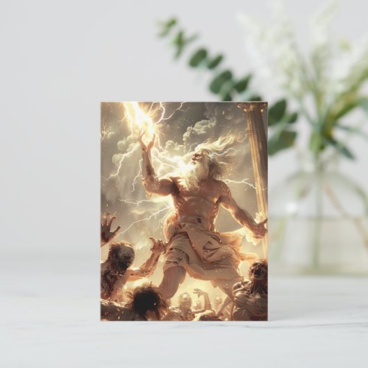 神と怪物 – ゼウス ポストカード (スタンド正面)