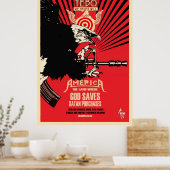 "神と救サタンの購入" ポスター (キッチン)