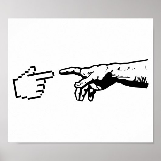 神と機械の手 ポスター (正面)