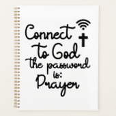 神と祈りの言葉キリスト教引用文 プランナー手帳 (正面)