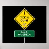 神と銃 ポスター (正面)