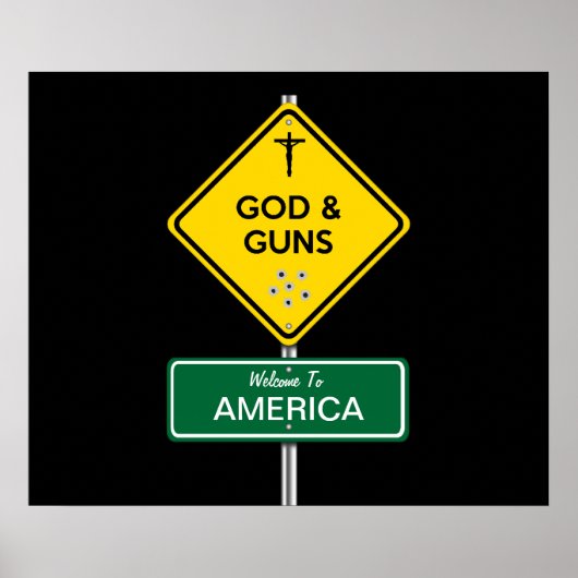 神と銃 ポスター (正面)