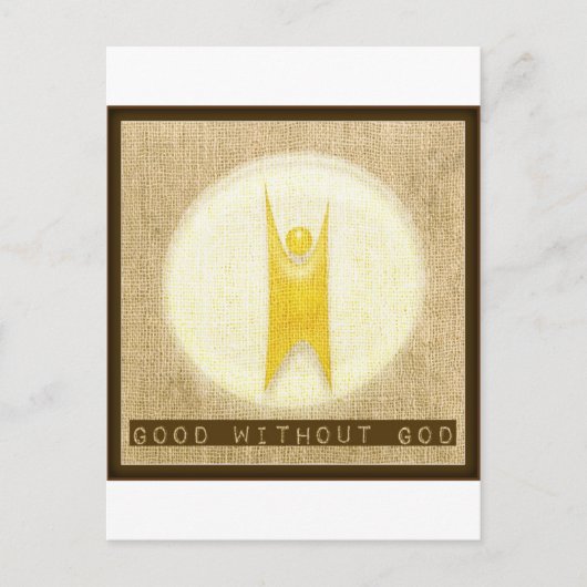 神なしで良い ポストカード (正面)