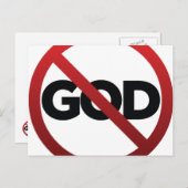 神なし ポストカード (正面/裏面)