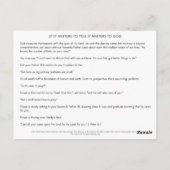 神にとって重要(SJNS) ポストカード (裏面)