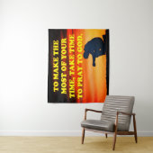 神にゆっくり祈と向かえ！ タペストリー (インサイチュ)