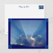 「神によるデザイン」 ポストカード (正面/裏面)