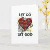 神に任せて行け カード (黄色い花)