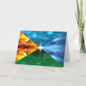 神に任せて行け ノートカード (裏面)