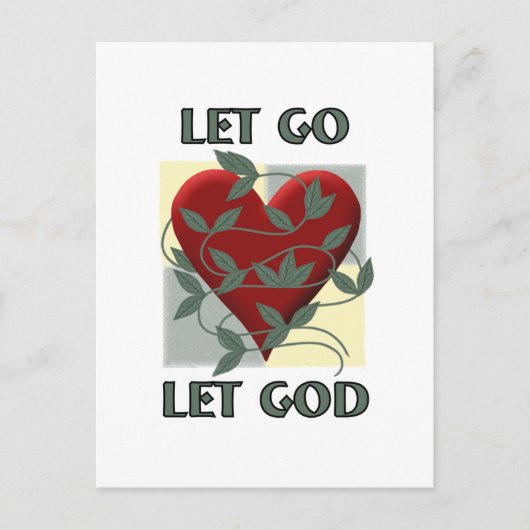 神に任せて行け ポストカード (正面)