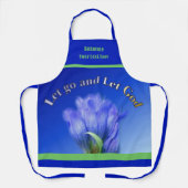 神に任せ感動的パーソナライズされたろ エプロン (正面)