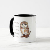 神に信じは、パスカルの賭け、証言引用文 マグカップ (正面左)