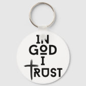 神に信頼して キーホルダー (裏面)