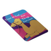 神に信頼するが、あなたのラクダ磁石を結び付ける マグネット (右側)