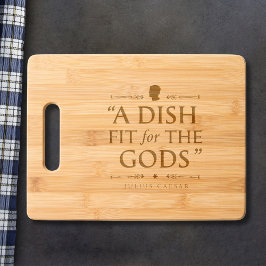 神に合う料理 – 木彫り裁断 カッティングボード