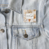 神に委ねて手放す キリスト教の感動的名言 缶バッジ (インサイチュ)