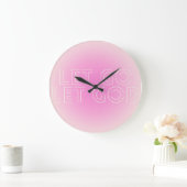 神に委ねよ ラウンド ウォール クロック (ホーム)