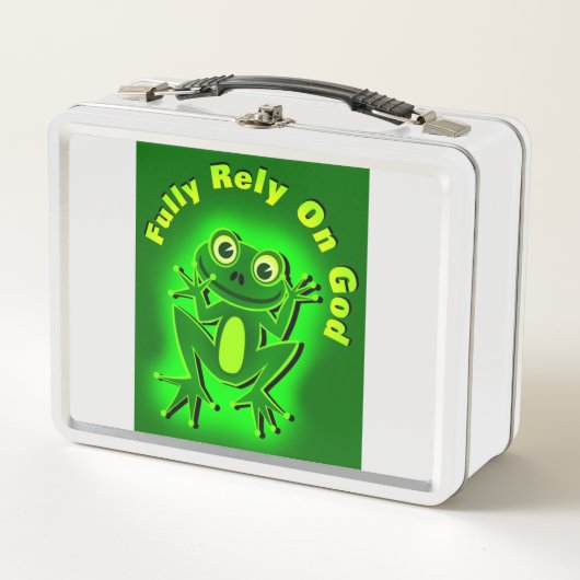 神に完全に頼れ! メタルランチボックス (正面)