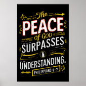 神に対する神の言葉は理解を超える ポスター (正面)