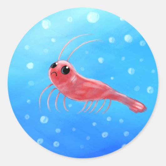 神に愛された生き物 ステッカー (正面)