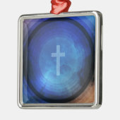 神に感謝していなる メタルオーナメント (左)