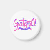 神に感謝する マグネット (正面)