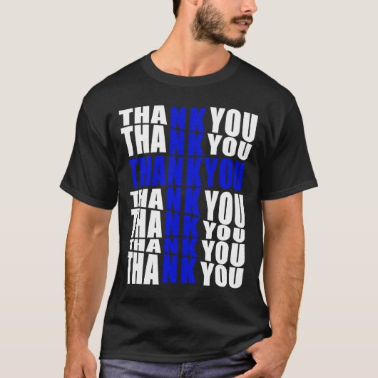 神に感謝 Tシャツ (正面)