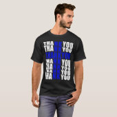 神に感謝 Tシャツ (正面フル)