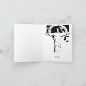 神に捧げなさい。グリーティングカード。 カード (内部)