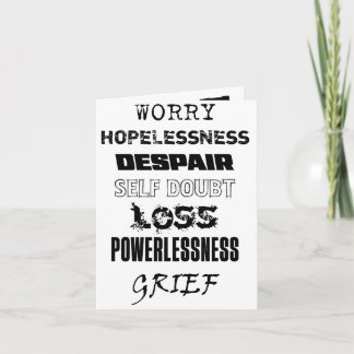 神に捧げなさい。グリーティングカード。 カード