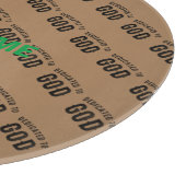 神に捧げるカスタマイズ可能カッコいいな黒い文字 カッティングボード (角)