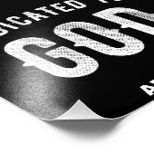 神に捧げカスタマイズ可能な白カッコいい文字 フォトプリント            (角)