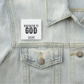 神に捧げカスタマイズ可能な黒カッコいい文字 名札 (インサイチュ)