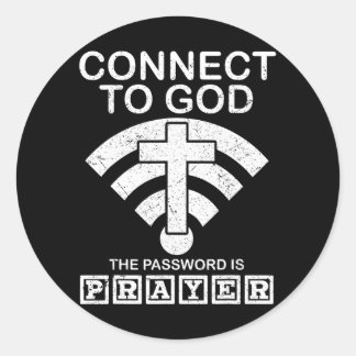 神に接続するパスワードはプレイヤー誇りを持った ラウンドシール