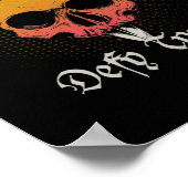 神に服従し暴君を裏切る行為5 29信仰スカル ポスター (角)