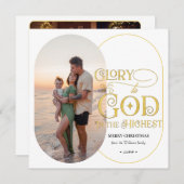神に栄光あれ 宗教 キリスト教 2 フォト スクリプト シーズンカード (正面/裏面)