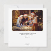 神に栄光あれ 宗教 キリスト教 2 フォト スクリプト シーズンカード (裏面)