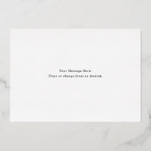 神に栄光を与える 箔シーズンカード (裏面)