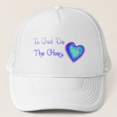 神に栄光を持って – Trucker Hat キャップ (正面)