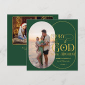 神に栄光を　宗教２　写真　台本　クリスチャン シーズンカード (正面/裏面)